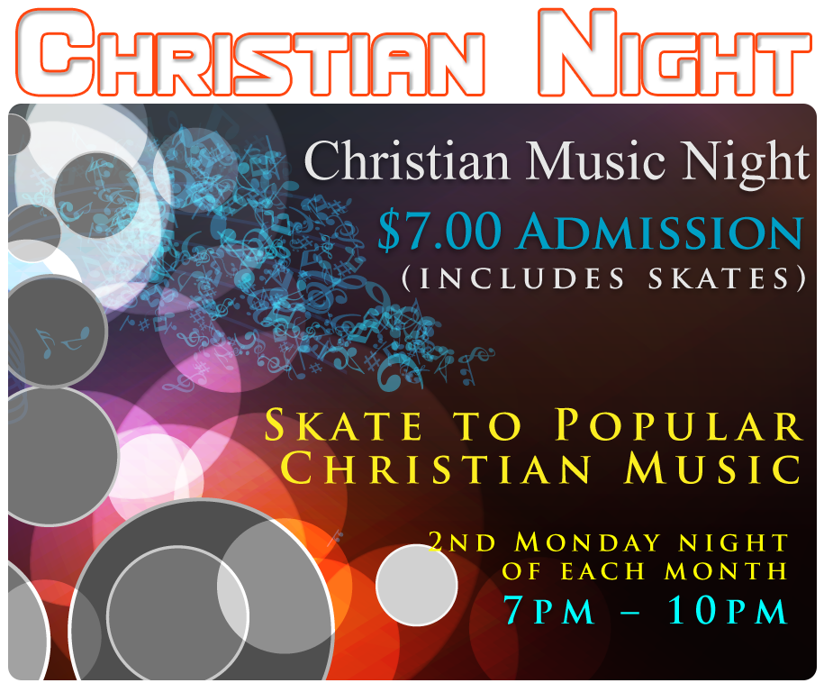 Crystal Palace Skating Center - 4680 Boulder Highway - Christian Music Night